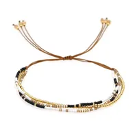 Ethnic Style Simple Style Colorful Seed Bead Knitting Women's Bracelets sku image 71