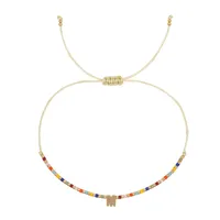 Ethnic Style Simple Style Colorful Seed Bead Knitting Women's Bracelets sku image 54