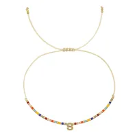 Ethnic Style Simple Style Colorful Seed Bead Knitting Women's Bracelets sku image 55