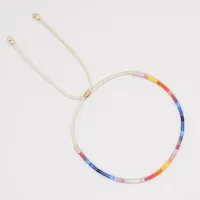 Ethnic Style Simple Style Colorful Seed Bead Knitting Women's Bracelets sku image 27