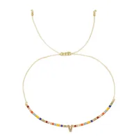 Ethnic Style Simple Style Colorful Seed Bead Knitting Women's Bracelets sku image 57