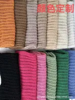 Knitted Love Tote Bag  Early Autumn New Fresh Simple Fashion Knitted Bag Personality Trendy Shoulder Bag sku image 5