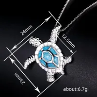 Cute Tortoise Copper Enamel Plating Women's Necklace main image 5