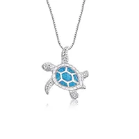 Cute Tortoise Copper Enamel Plating Women's Necklace main image 4