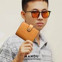 Mandu Men's Wallet New High-Grade Vertical Card Holder  Anti-Theft Swiping Wallet Coin Purse Wholesale main image 1