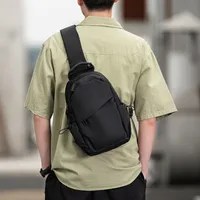 Foreign Trade Messenger Bag Men's Simple Shoulder Bag Men's Shoulder Bag New Chest Bag Small Backpack Sports Small Crossbody Bag main image 4