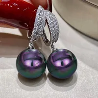 1 Pair Elegant Retro Geometric Copper Drop Earrings main image 1