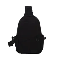 Foreign Trade Messenger Bag Men's Simple Shoulder Bag Men's Shoulder Bag New Chest Bag Small Backpack Sports Small Crossbody Bag sku image 1