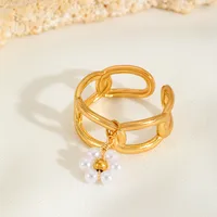 IG Style Basic Commute Devil's Eye Chili 304 Stainless Steel Alloy Copper Enamel Women's Rings Bracelets main image 6