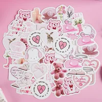 1 Set Animal Letter Learning School Graduation Paper Cartoon Style Cute Simple Style Stickers main image 1