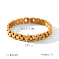 Simple Style Geometric 304 Stainless Steel Plating 18K Gold Plated Women's Bracelets sku image 27