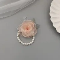 Bridesmaid Wrist Flower Bride Wedding Sisters Group Handed Flower Wedding Mori Style Beautiful Super Fairy Bracelet Wedding Supplies 5429 sku image 23