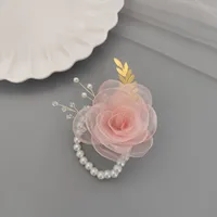 Bridesmaid Wrist Flower Bride Wedding Sisters Group Handed Flower Wedding Mori Style Beautiful Super Fairy Bracelet Wedding Supplies 5429 sku image 27
