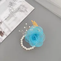 Bridesmaid Wrist Flower Bride Wedding Sisters Group Handed Flower Wedding Mori Style Beautiful Super Fairy Bracelet Wedding Supplies 5429 sku image 31