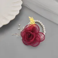 Bridesmaid Wrist Flower Bride Wedding Sisters Group Handed Flower Wedding Mori Style Beautiful Super Fairy Bracelet Wedding Supplies 5429 sku image 34