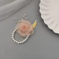 Bridesmaid Wrist Flower Bride Wedding Sisters Group Handed Flower Wedding Mori Style Beautiful Super Fairy Bracelet Wedding Supplies 5429 sku image 35