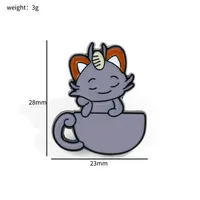Cute Simple Style Animal Cartoon Character Alloy Stamping Stoving Varnish Plating Unisex Brooches sku image 12