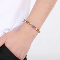 IG Style Geometric 304 Stainless Steel 18K Gold Plated Unisex Bracelets main image 10