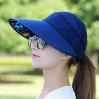Women's Original Design Solid Color Side Of Fungus Sun Hat sku image 5