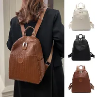 Solid Color Daily Women's Backpack main image 1