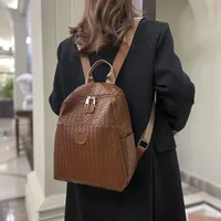 Solid Color Daily Women's Backpack main image 2
