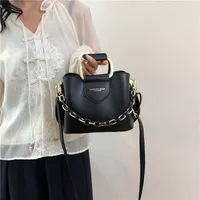 Women's Pu Leather Solid Color Classic Style Streetwear Square Zipper Handbag Crossbody Bag main image 2