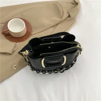 Women's Pu Leather Solid Color Classic Style Streetwear Square Zipper Handbag Crossbody Bag main image 8