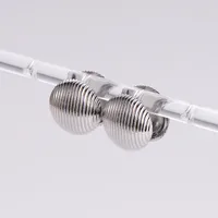 1 Pair Hip-Hop Retro Simple Style Round 304 Stainless Steel Ear Studs main image 4