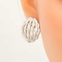 1 Pair Vintage Style Classic Style Irregular 304 Stainless Steel Ear Studs main image 5