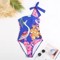 Women's Casual Elegant Lady Bohemian 2 Pieces Set One Piece Swimwear main image 3