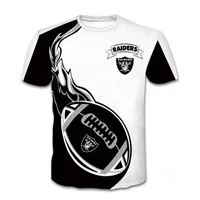 Men's Letter Color Block Football Casual Round Neck Short Sleeve Loose Men's T-shirt main image 2