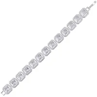 Elegant Luxurious Shiny Geometric Copper Plating Inlay Zircon 18K Gold Plated Women's Bracelets main image 4