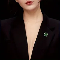 Elegant Flower Alloy Women's Brooches main image 3