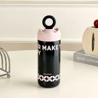 Casual Letter 201 Stainless Steel 304 Stainless Steel Thermos Cup 1 Piece sku image 1