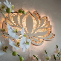 Simple Style Artistic Lotus Wood main image 3
