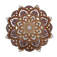 Simple Style Artistic Lotus Wood main image 4