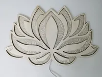 Simple Style Artistic Lotus Wood sku image 5