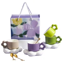 Casual Solid Color Ceramics Mug 1 Piece main image 4