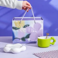 Casual Solid Color Ceramics Mug 1 Piece sku image 2