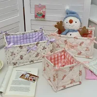 Cute Bear Strawberry Cloth Storage Box main image 2