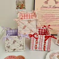 Cute Bear Strawberry Cloth Storage Box main image 4