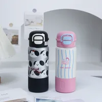 Cute Animal Cherry 304 Stainless Steel 316 Stainless Steel  Thermos Cup 1 Piece main image 3