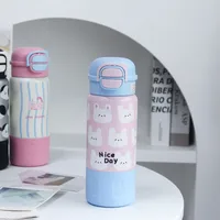 Cute Animal Cherry 304 Stainless Steel 316 Stainless Steel  Thermos Cup 1 Piece main image 2