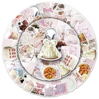 1 Set Cake School Graduation PVC Self-adhesive Princess Cute Stickers main image 4