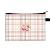 Cute Basic Plaid Fruit Polyester main image 2