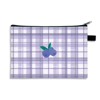 Cute Basic Plaid Fruit Polyester main image 3