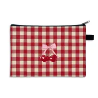 Cute Basic Plaid Fruit Polyester sku image 1