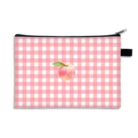 Cute Basic Plaid Fruit Polyester sku image 4