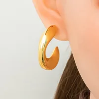 1 Pair Elegant Glam Luxurious Infinity 304 Stainless Steel Earrings main image 5