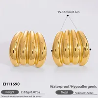 1 Pair Elegant Glam Luxurious Infinity 304 Stainless Steel Earrings sku image 2